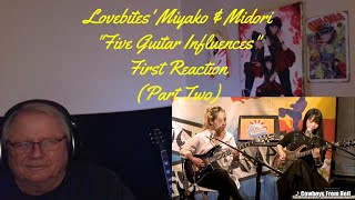 Lovebites Midori amp Miyako  quotFive Guitar Influencesquot  Part Two  First Reaction [upl. by Nodnrb]