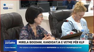 Mblidhet KLP për zgjedhjen e kreut të ri Mirela Bogdani kandidatja e vetme 07062024 [upl. by Perpetua755]