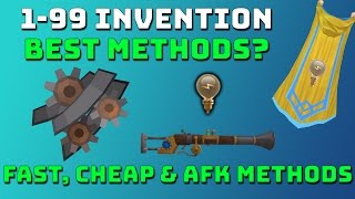 199 Invention Guide Runescape 3 Fast Cheap amp AFK Methods [upl. by Middleton]