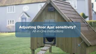 ChickenGuard AllinOne  Adjusting Door Ajar Sensitivity [upl. by Spence]