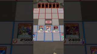 Triple pendulum summon yugioh yugioharcv yugiohmasterduel shorts cardgames konami [upl. by Ahseetal]