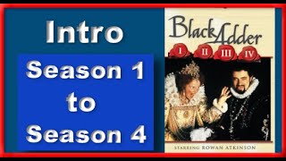 Blackadder Intro  Seasons 1 to 4 [upl. by Atiken]