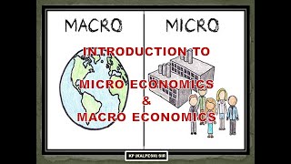 STD 12TH ECONOMICS  CHAP 1  INTRODUCTION TO MICRO AND MACRO ECONOMICS  LECTURE 1 [upl. by Auhesoj]