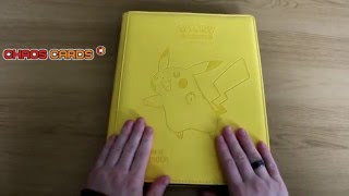 Premium Pro Binder  Pikachu Edition  Chaos Cards [upl. by Jacie]