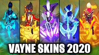 ALL VAYNE SKINS  Skin Spotlight  League of Legends [upl. by Chenay]