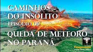 Cratera meteoro em Cel Vivida no Paraná [upl. by Onaivatco]