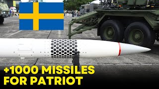 Sweden joined the purchase of 1000 Patriot missiles [upl. by Berne888]