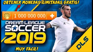 COMO TENER MONEDAS INFINITAS DREAM LEAGUE SOCCER 2019 NO ROOT ACTUALIZADO 2024 [upl. by Pavyer]