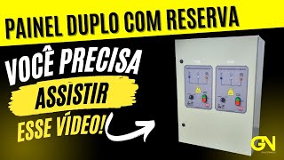 PAINEL DUPLO PARA 2 GERADORES COM BACKUP [upl. by Bartie810]