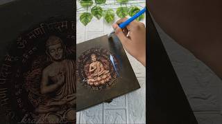 Transform an mdf box into an art piece  budha decoupage diy artandcraft mdf diy [upl. by Shela]