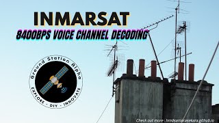 Inmarsat 8400bps Voice Channel Decoding with JAERO [upl. by Dyana226]