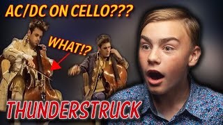 ACDC Thunderstruck on CELLO Reacting to 2 Cellos musicreaction acdc 2cellos thunderstruck [upl. by Htnnek]