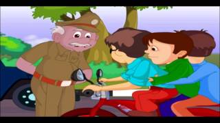 Tintu Mon Comedy  POLICE  Malayalam Animation Cartoon 2017  Tintu Mon Rockzzzz [upl. by Airemaj37]