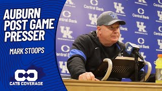 Auburn Post Game Presser  Mark Stoops 10262024 [upl. by Eerrehs791]