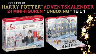 Schleich ® Harry Potter ™ MiniFiguren Adventskalender Serie 1  Wizarding World ™ Unboxing Teil 1 [upl. by Shipman]