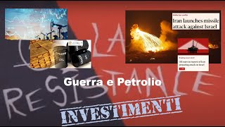 Notizie di guerra effetti sul prezzo del petrolio [upl. by Morrie]