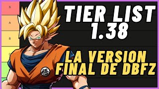 LA TIER LIST FINAL DE DBFZ MI OPINIÓN [upl. by O'Brien]