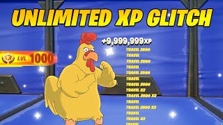 NEW BEST XP GLITCH In Fortnite CHAPTER 5 750k a Min DO BEFORE ITS GONE 🤩😱 [upl. by Paschasia]