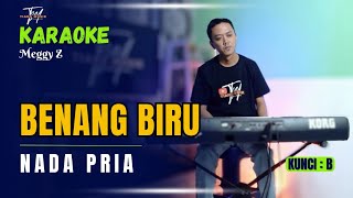 BENANG BIRU KARAOKE  NADA PRIA [upl. by Sidwel635]