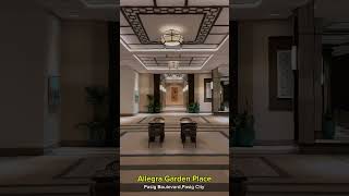 Allegra Garden Place  Pasig Boulevard Pasig City realestate bgc dmcihomes fypreels condoph [upl. by Haceber766]