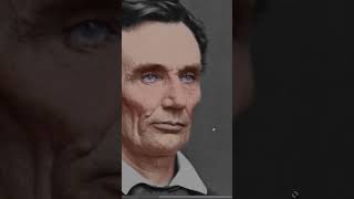 Abraham Lincoln in Color  Colorization Timelapse [upl. by Katerina]