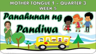 MOTHER TONGUE  QUARTER 3 WEEK 5  PANAHUNAN NG PANDIWA  TEACHER MHARIE [upl. by Rains]