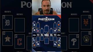 MLB 2024 Postseason Bracket mlb playoffs postseason [upl. by Nannarb]