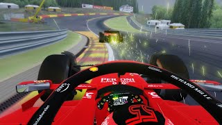 Assetto Corsa  F1 2024 Sparks Mod  Spa [upl. by Hilliary]