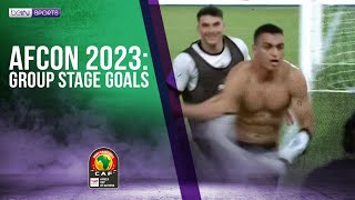 Group Stage goals and fixtures for the Round 16 of AFCON 2023 [upl. by Anitnas]