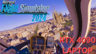 🔴BARCELONA TOUR 🔴  MFS 2024 PC ULTRA SETTINGS on RTX 4090 HDR10 ASUS ROG STRIX SCAR 16 mfs2024 [upl. by Inimod]