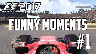 ESPORTS READY F1 2017 Funny Moments [upl. by Cecil710]