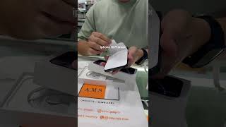 Unboxing iphone 16 promax in black titanium  iphone 16 promax price December  Greenhills shorts [upl. by Suivatram]