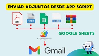 ¡ADJUNTARENVÍAR ARCHIVOS CON APP SCRIPT 🤯 PDF Imágenes Zip SHEETS GMAIL [upl. by Elad482]