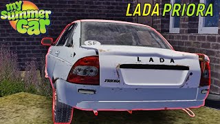 FOUND AN ABANDONED LADA PRIORA I My Summer Car [upl. by Schreck]