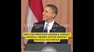 BARRAC OBAMAMA Pinter Bahasa Indonesia obama prabowo gibran makangratis kabinetmetahputih [upl. by Vernice]