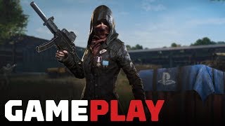 13 Minutes of PUBG Gameplay on PS4 [upl. by Llebiram590]