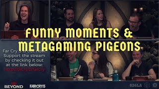 Critical Role C2 E12 Funny Moments and Metagaming Pigeons [upl. by Monah]