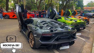 Evento de Lamborghini em São Paulo 🤯 [upl. by Candice156]