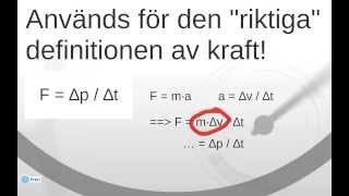 Rörelsemängd och impuls fysik 1 [upl. by Atinyl]