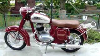 Jawa 250 typ 35304  1959r KRECIU84 [upl. by Eicarg]