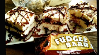 FUDGEE BARR ICE CREAM CAKE [upl. by Faubert]