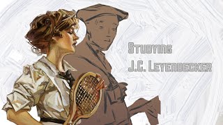 Art Study on JC Leyendeckers Work [upl. by Ensign]