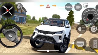 2024 Top Model Toyota Fortuner Car Indian Cars  Gadi Wala Game Car Game Android Game [upl. by Nnylannej882]