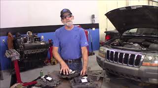 9904 Jeep Grand Cherokee ECM Replacement Engine Dies Crank no start [upl. by Oidiple]