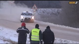 Halls Winter Rally 2014  SS6  Galingaslt [upl. by Ardenia211]