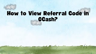 How to View Referral Code in GCash [upl. by Yrevi958]