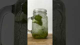 Kiwi mojito mocktail mojito soda drinkrecipes asmr asmrvideo drink [upl. by Valeta]