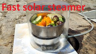 Steamed foodKeep the nutritional value this wayfast Solar steamerSolar steamer [upl. by Itisahc790]