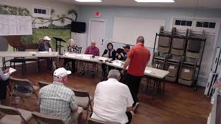 Wedgefield Plantation Association Monthly HOA Meetings October 15 2024 [upl. by Eiduam]