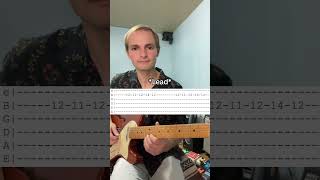 How to play the SpongeBob SquarePants ending theme on guitar 🎸 [upl. by Bisset]